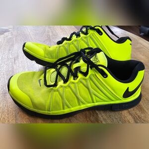 Nike Free Trainer 3.0 Shoes Men 11 Volt Black Lightweight Mesh Athletic Running